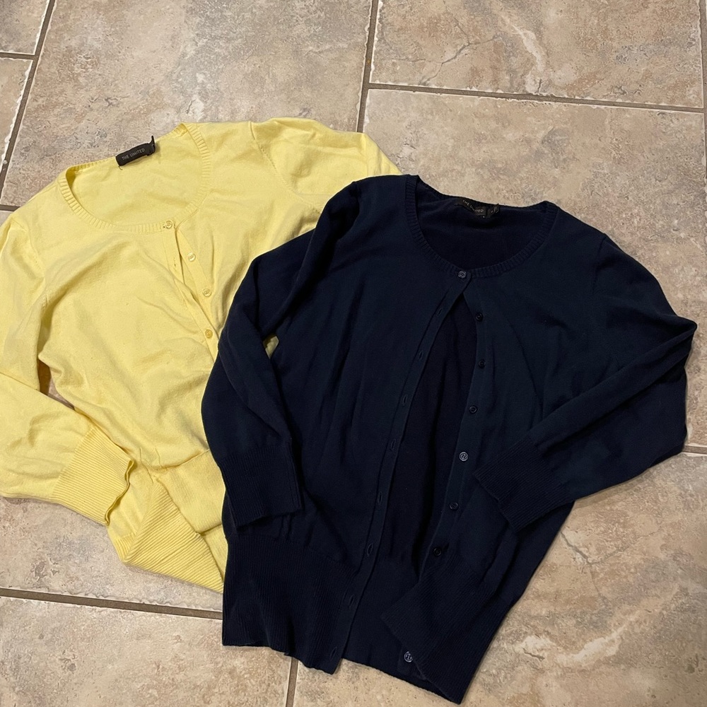 Limited Cardigans Sweaters -2 (Two) Button Down L… - image 1